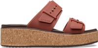 Crocs | Women | Brooklyn Cork Buckle | Sandals | Rust | 7