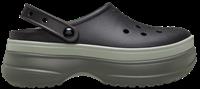 Crocs | Unisex | Classic Stacked | Clogs | Black | W7/M6