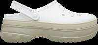 Crocs | Unisex | Classic Stacked | Clogs | Chalk | W5/M4