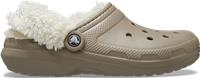 Crocs | Unisex | Classic Fleece Lined | Clogs | Mushroom | W10/M9