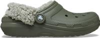 Crocs | Unisex | Classic Fleece Lined | Clogs | Dusty Olive | W10/M9