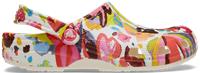 Crocs | Unisex | Classic Painted Floral | Clogs | Chalk | W5/M4