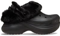Crocs | Women | Bae Lined | Clogs | Black | 3