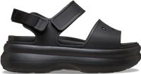 Crocs | Women | Soho Y-Strap | Sandals | Black | 4