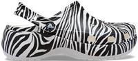 Crocs | Women | Classic Platform Animal | Clogs | Zebra | 5