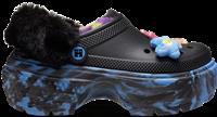 Crocs | Unisex | Happy Socks X Crocs Stomp Lined | Clogs | Black / Teal | W10/M9