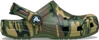 Crocs | Kids | Toddler Classic Camouflage | Clogs | Army Green / Multi | C6