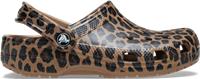 Crocs | Kids | Classic Animal | Clogs | Sepia / Leopard | J5