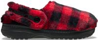Crocs | Unisex | Classic Unfurgettable Buffalo Check | Clogs | Black / Red | W7/M6