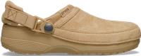 Crocs | Unisex | Classic Crafted Vegan Suede | Clogs | Cashew | W7/M6
