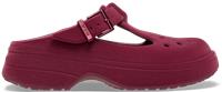 Crocs | Unisex | Classic Mary Jane Velvet | Clogs | Beetroot | W5/M4