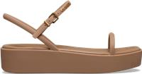 Crocs | Women | Miami Platform Y Strap | Sandals | Milk Chocolate | 5
