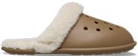 Crocs | Unisex | Classic Fuzz Scuff | Slippers | Sepia | W3/M2