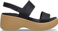 Crocs | Women | Brooklyn Sky | Sandals | Black/Cashew | 7