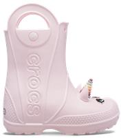 Crocs | Kids | Handle It Unicorn Rain Boot | Boots | Pink Milk | J1