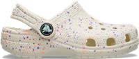 Crocs | Kids | Classic Glow Paint Splatter | Clogs | Summit White/Multi | J4