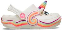 Crocs | Kids | Toddler Classic IAM Unicorn Lights | Clogs | Chalk | C6