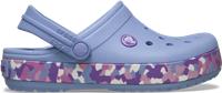 Crocs | Kids | Crocband Glow Confetti Band | Clogs | Blue Haze/Multi | J1