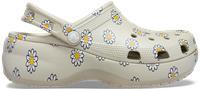 Crocs | Women | Classic Platform Floral | Clogs | Meteor | 3