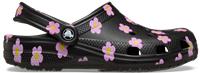 Crocs | Kids | Classic Flower | Clogs | Black | J6