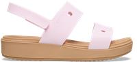Crocs | Kids | Brooklyn | Sandals | Pink Milk/Cashew | J1