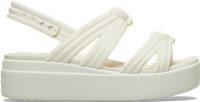 Crocs | Women | Brooklyn Knot Low | Sandals | Ivory | 5