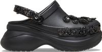 Crocs | Women | Bae Translucent Floral | Clogs | Black | 5