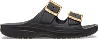 Crocs | Women | Metallic Buckle Saturday | Sandals | Black | 7