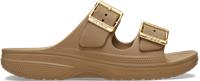 Crocs | Women | Metallic Buckle Saturday | Sandals | Sepia | 6