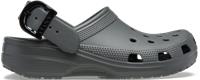 Crocs | Unisex | Classic Enamel Buckle | Clogs | Carbon | W2/M1
