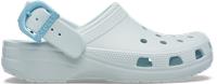 Crocs | Unisex | Classic Enamel Buckle | Clogs | Vapor Ice | W6/M5