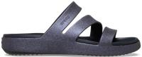 Crocs | Women | Getaway Glimmer Strappy | Sandals | Deep Navy | 7
