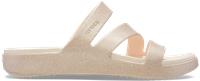 Crocs | Women | Getaway Glimmer Strappy | Sandals | Peach Ice | 7