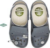 Crocs | Unisex | Umbro Crocs Classic | Clogs | Bone/Slate Grey | W6/M5