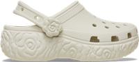 Crocs | Women | Classic Platform Bloom | Clogs | Summit White | 8