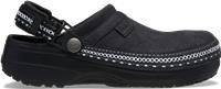 Crocs | Unisex | Crafted Vegan Suede Stitch | Clogs | Black | M12