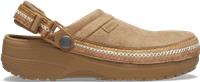 Crocs | Unisex | Crafted Vegan Suede Stitch | Clogs | Sepia | W4/M3