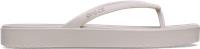 Crocs | Women | Miami Square form | Flips | Cocoa Crme | 7