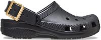 Crocs | Kids | Classic Metallic Buckle | Clogs | Black | C11