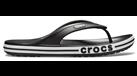 Crocs | Unisex | Bayaband | Flips | Black / White | W8/M7