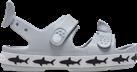 Crocs | Kids | Toddlers Crocband Cruiser Shark | Sandals | Light Grey | C10