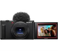 SONY ZV-1 II High Performance Compact Vlogging Camera - Black