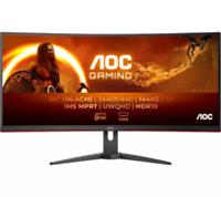 AOC CU34G2XE Wide Quad HD 34" Curved VA Gaming Monitor - BOX DAMAGE