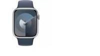 APPLE Watch Series 9 - 45 mm Silver Aluminium Case-Storm - REFURB-A