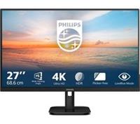 PHILIPS 4K Ultra HD 27" IPS Monitor - Black