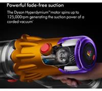 DYSON V12 Absolute Cordless Vacuum Cleaner - Nickel and Yellow