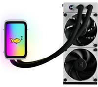 HYTE THICC Q60 240 mm LCD Liquid CPU Cooler - RGB LED