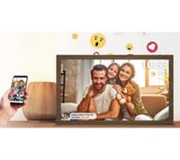 SANDSTROM SDPF15W25 15.6" Digital Photo Frame - Brown - DAMAGED BOX