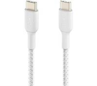 BELKIN Braided USB Type-C Cable - 1 m, White - BOX DAMAGE