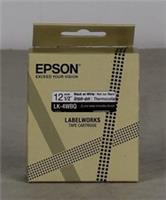 EPSON Label Cartridge Iron on LK-4WBQ Black/White 12mm (5m)